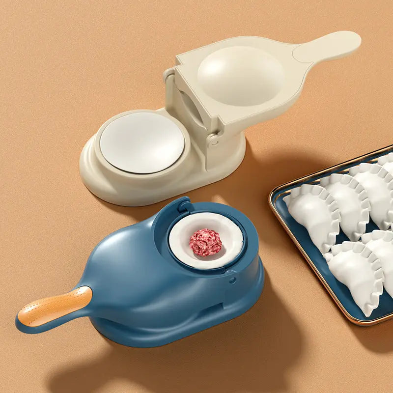 Dumpling Maker 2-In-1 Filling & Shaping Non-Stick