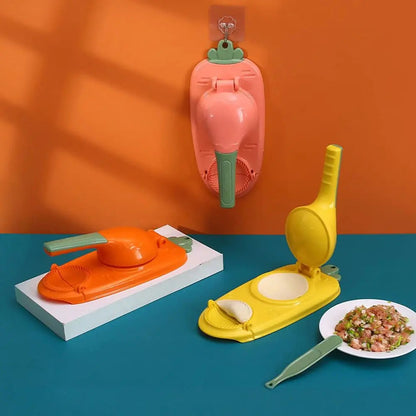 Dumpling Maker 2-in-1 Press & Fold Dishwasher Safe