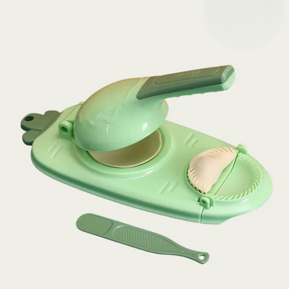 Dumpling Maker 2-in-1 Shaping & Sealing Filling Spatula Included