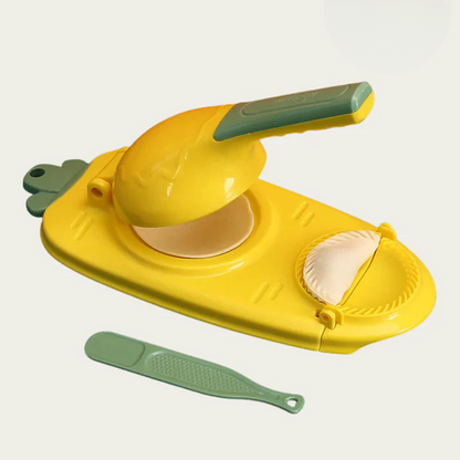 Dumpling Maker 2-in-1 Shaping & Sealing Filling Spatula Included