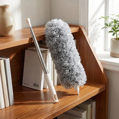 Duster Telescopic Stainless Steel Handle Bendable Microfiber