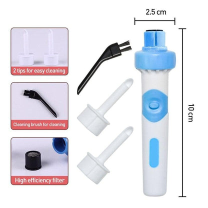 Ear Cleaner Electric Vibration & Vacuum Soft Silicone Tip
