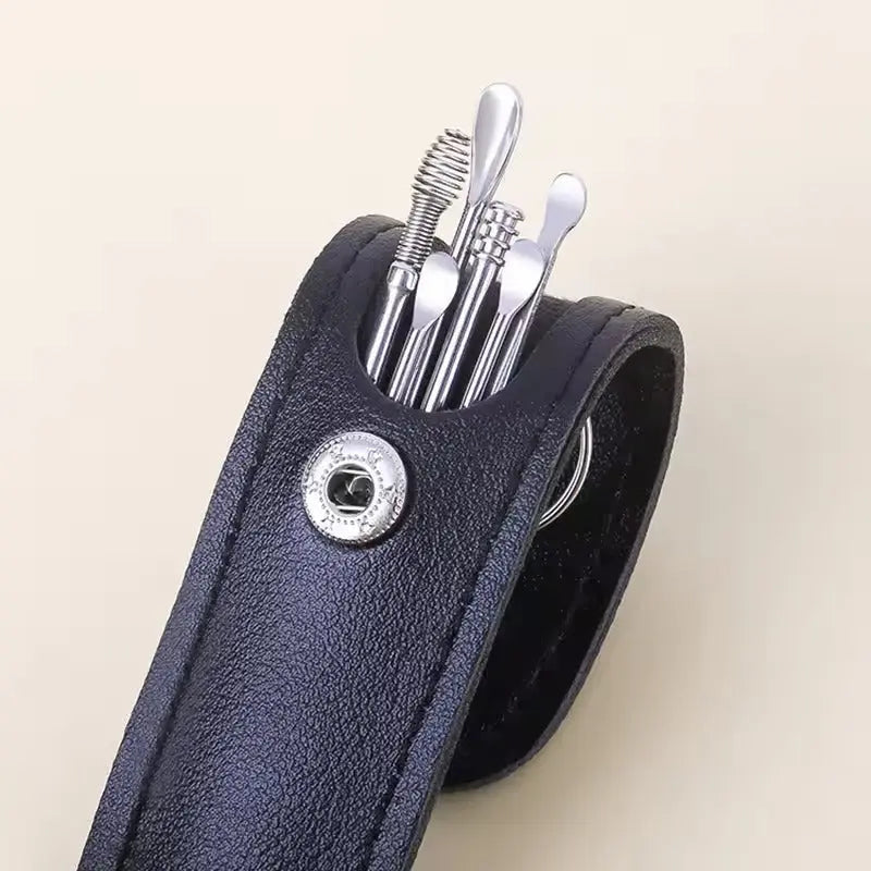 Ear Cleaning Kit 6 Stainless Steel Tools