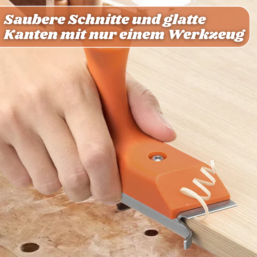 Edge Planer 3-in-1 Ergonomic Non-Slip Handle Tool-Free Blade Change