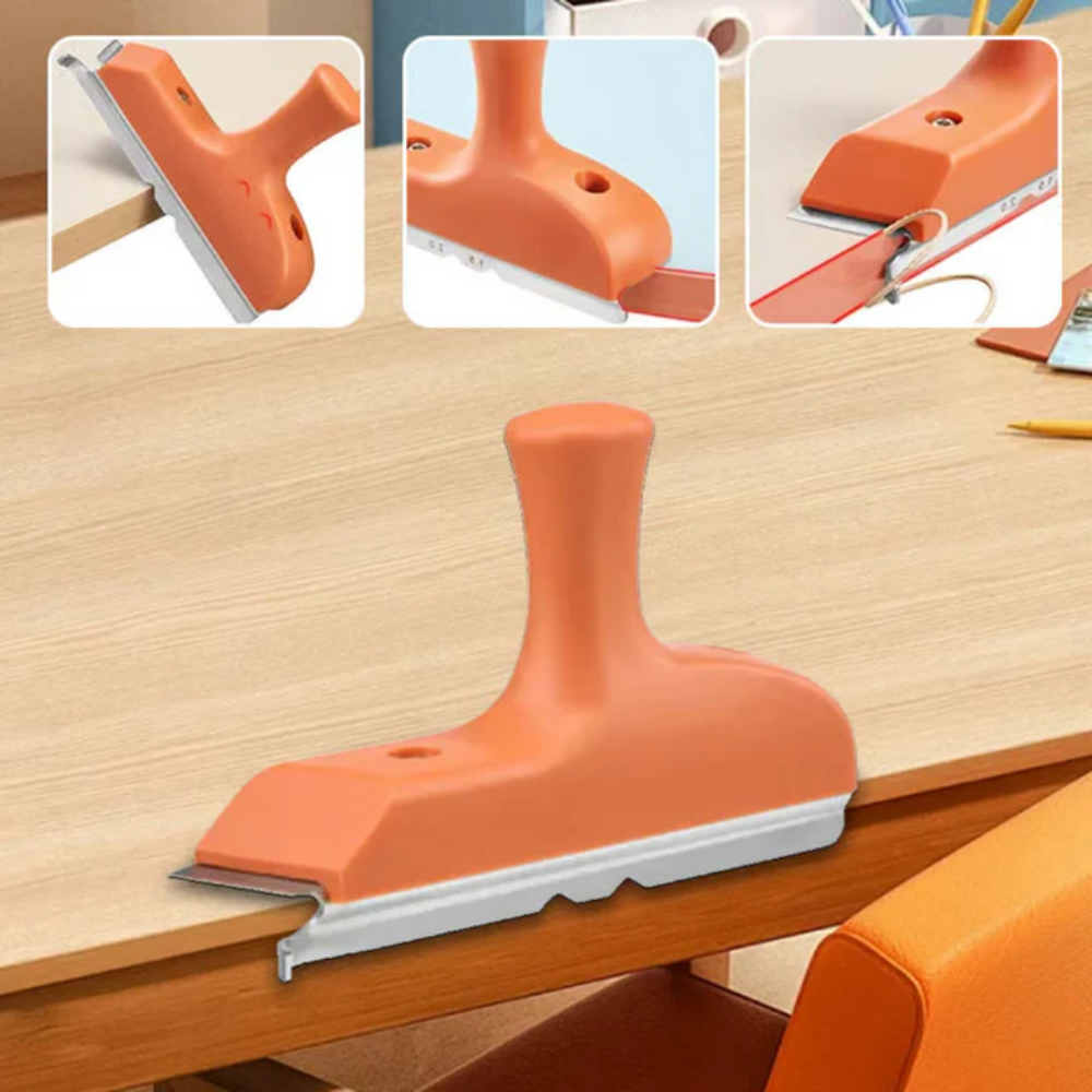 Edge Planer 3-in-1 Ergonomic Non-Slip Handle Tool-Free Blade Change