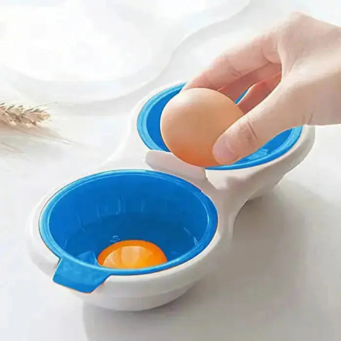 Egg Cooker Single-Serve Microwave-Safe Reusable