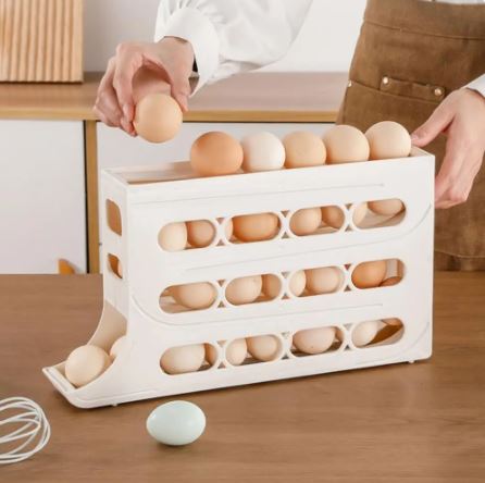 Egg Rack Automatic Sliding 30-Egg Capacity