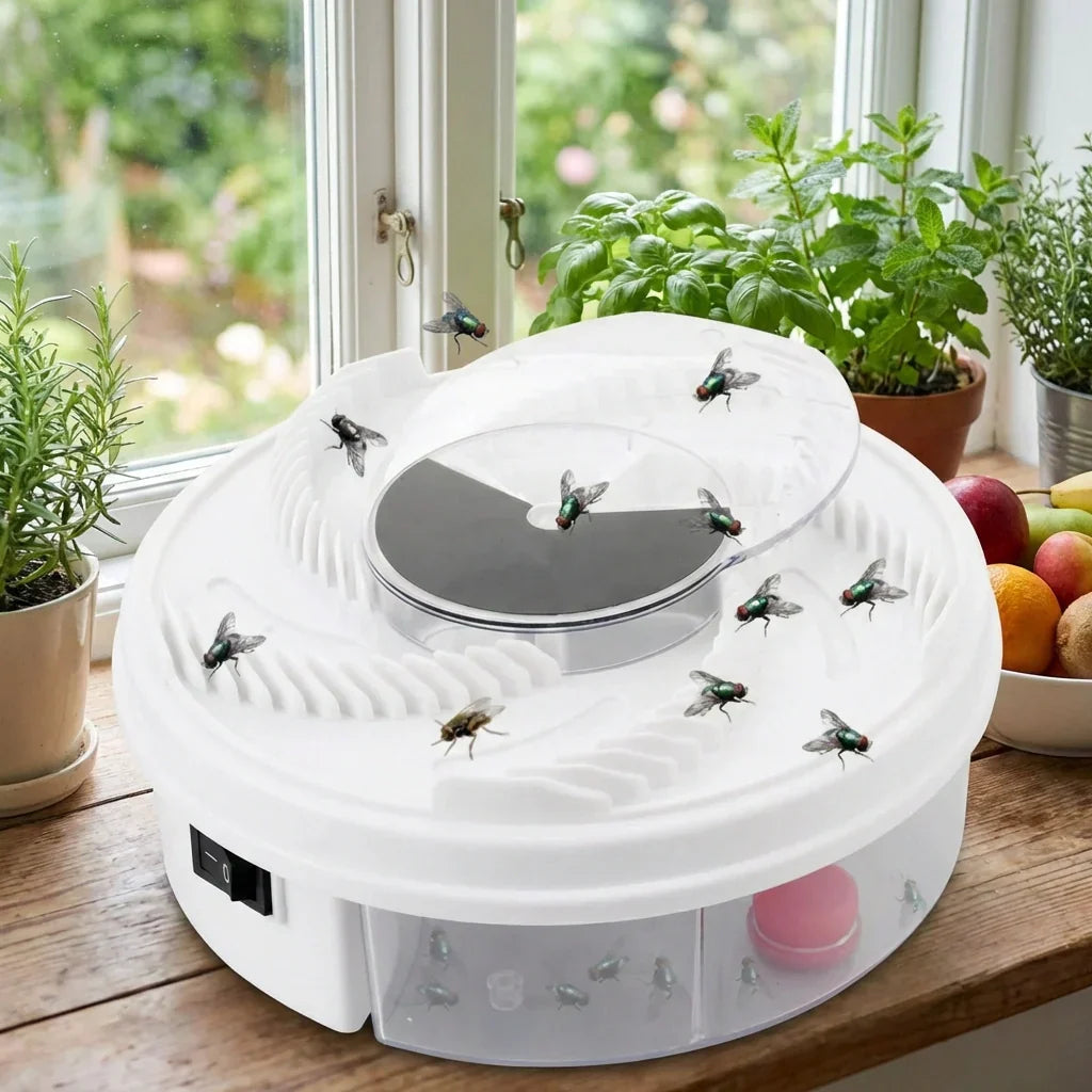 Electric Fly Trap USB-Powered Automatic Rotating Arm