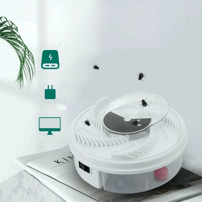 Electric Fly Trap USB Powered Quiet Chemical Free