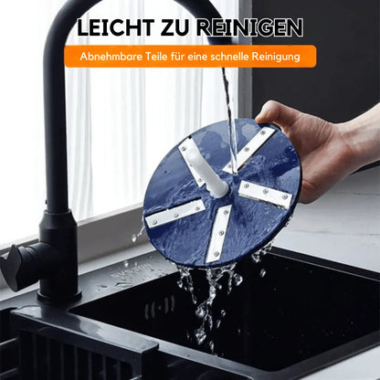 Electric Food Chopper USB Rechargeable 5-Blade Stainless Steel