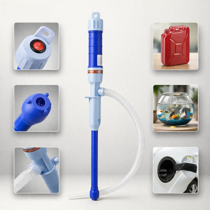 Electric Fuel Pump Fast Leak-Proof Gasoline & Diesel