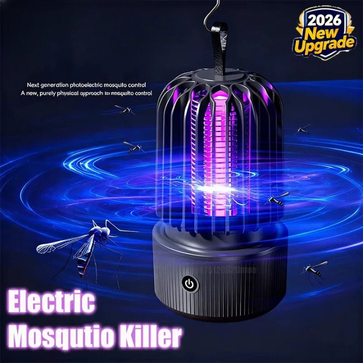 Electric Insect Killer Rechargeable UV Light 8-Hour Runtime