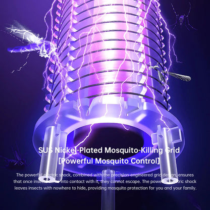 Electric Insect Killer Rechargeable UV Light 8-Hour Runtime