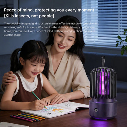 Electric Insect Killer Rechargeable UV Light 8-Hour Runtime