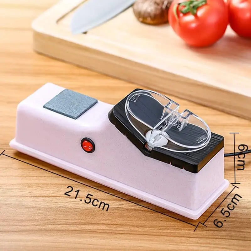Electric Knife Sharpener 40W Smooth & Serrated Non-Slip Base