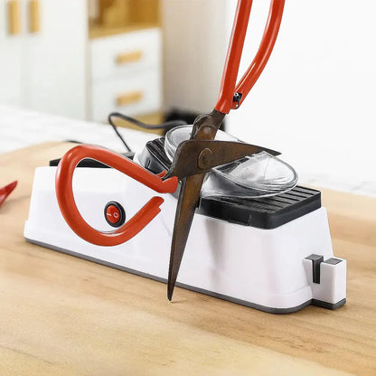 Electric Knife Sharpener USB Rechargeable Fast Sharpening