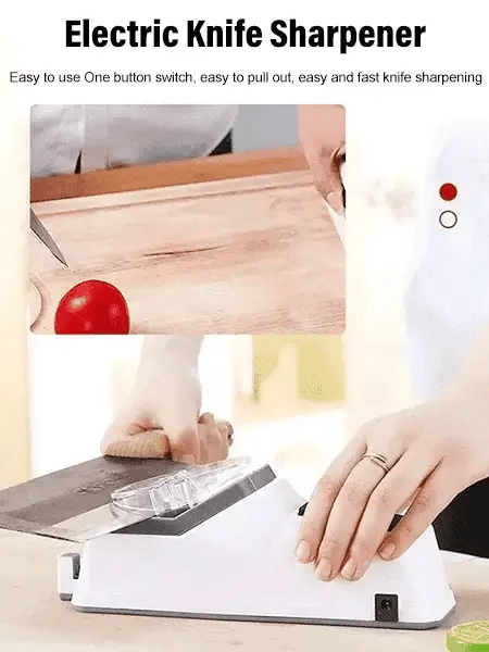 Electric Knife Sharpener USB Rechargeable Fast Sharpening