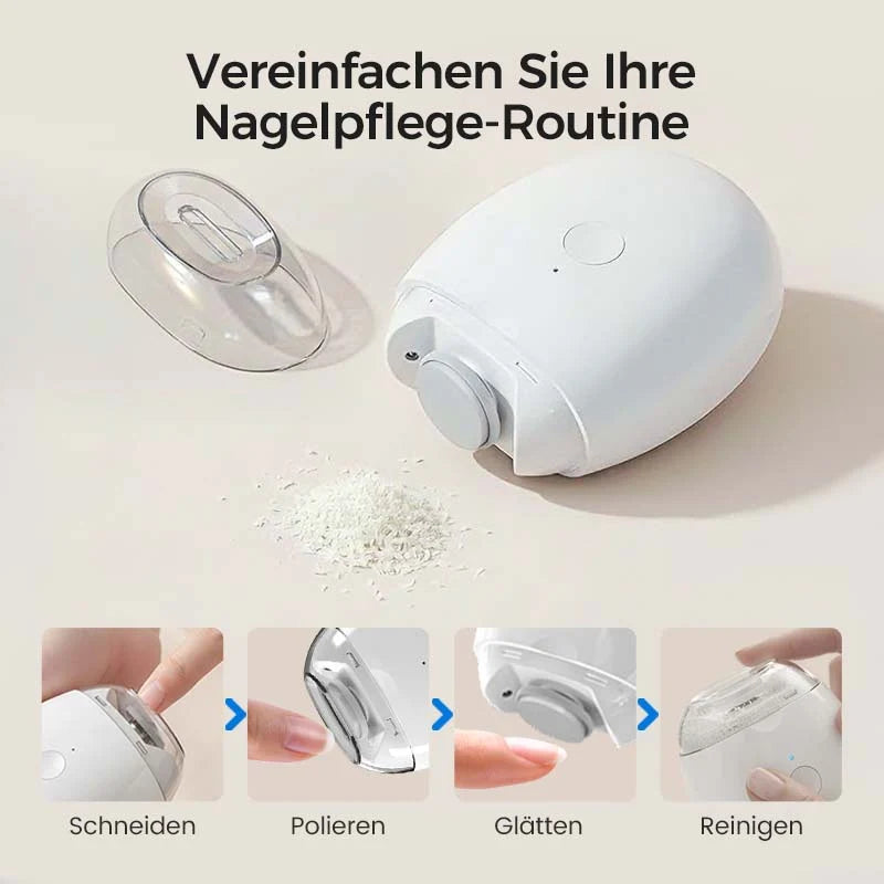 Electric Nail Clipper 360 Degree Filing & Debris Collector