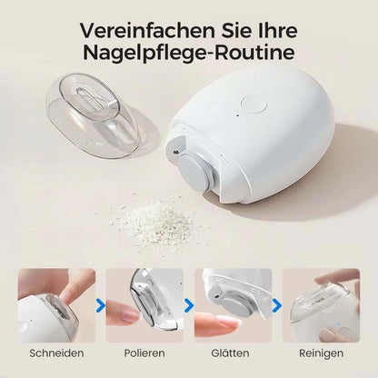 Electric Nail Clipper 360 Degree Filing & Debris Collector