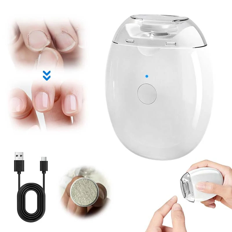 Electric Nail Clipper 360 Degree Filing & Debris Collector