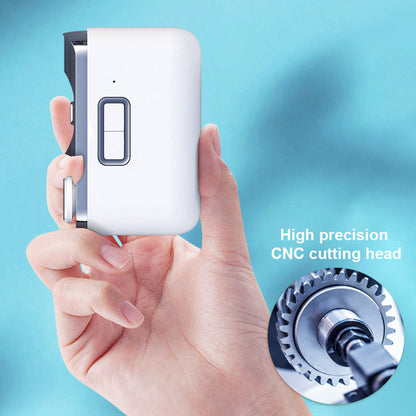 Electric Nail Clipper CNC-Milled Stainless Steel Dual Speed