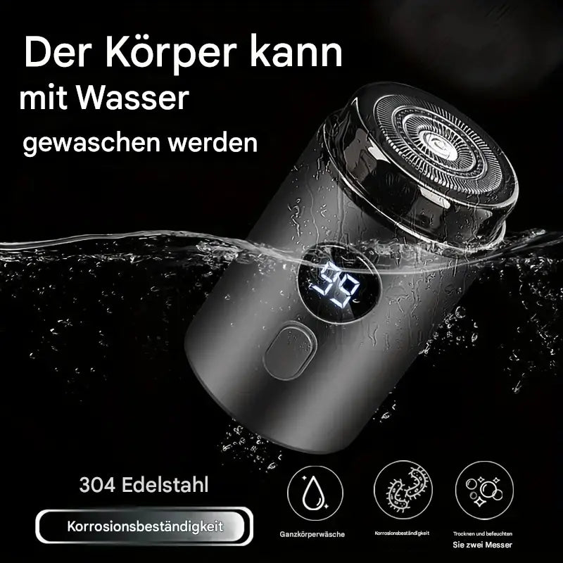 Electric Shaver Stainless Steel Rotary Blades Waterproof