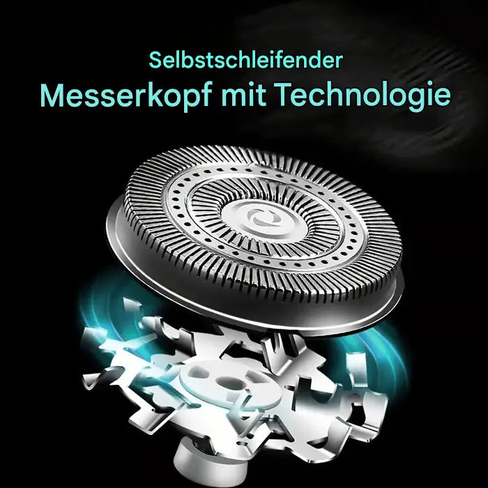 Electric Shaver Stainless Steel Rotary Blades Waterproof
