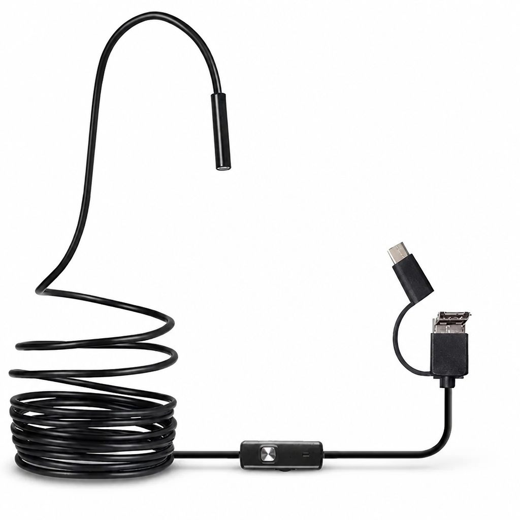 Endoscope Camera HD LED Waterproof Cable
