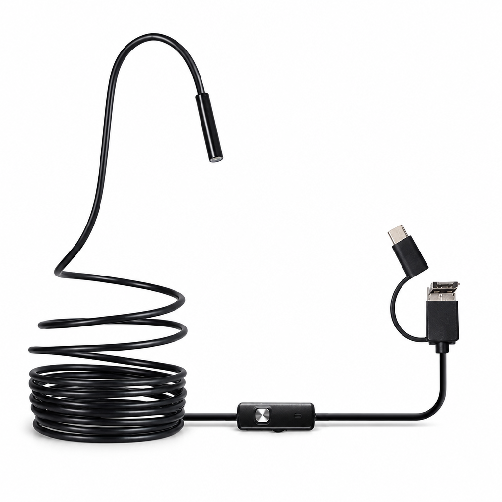 Endoscope Camera HD LED Waterproof Cable