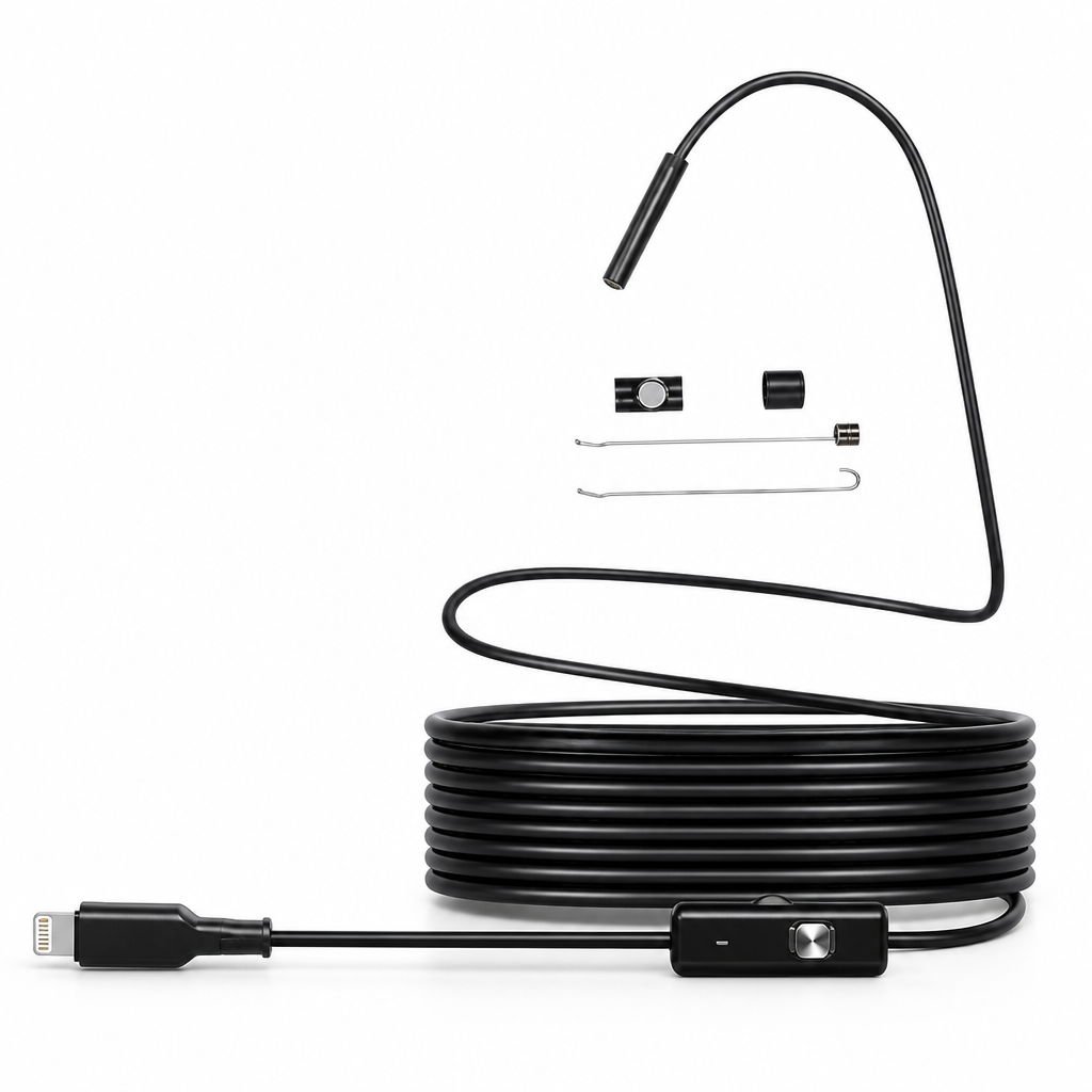 Endoscope Camera HD LED Waterproof Cable