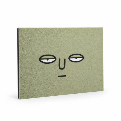 Entryway Doormat Smiley Face Water-Absorbent Non-Slip Backing
