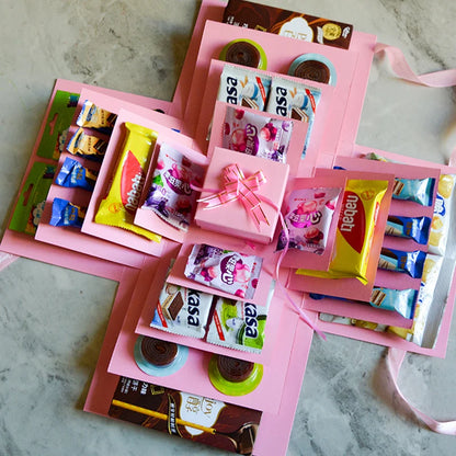 Exploding Gift Box Five-Layer Sturdy Cardboard