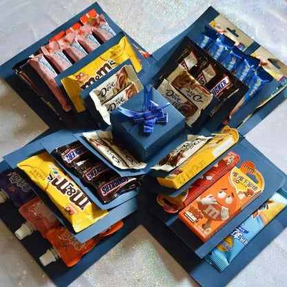 Exploding Gift Box Five-Layer Sturdy Cardboard