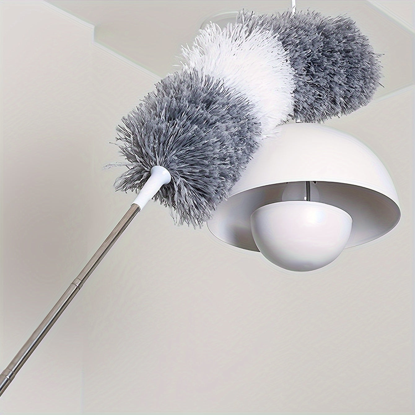 Extendable Duster Flexible Microfiber Head Extends To 140 Cm