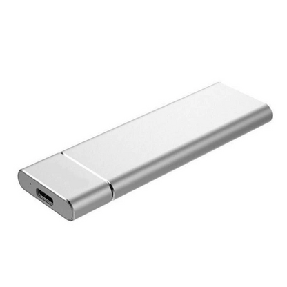 External SSD Drive USB 3.1 Type-C Aluminum Pocket-Sized