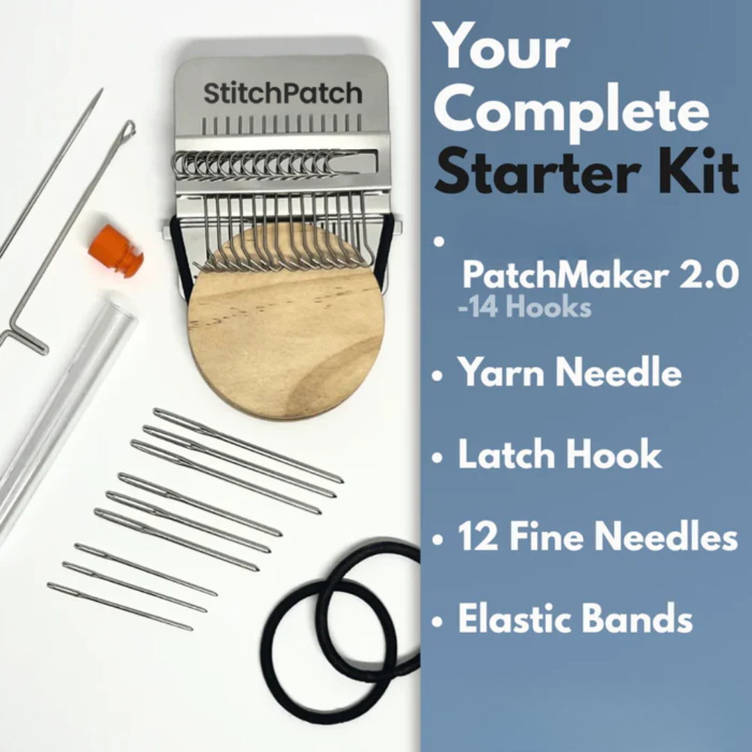 Fabric Repair Kit No-Sew Patch & Reinforcement
