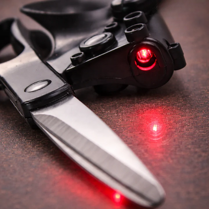 Fabric Scissors Integrated Laser Guide Stainless Steel Blades
