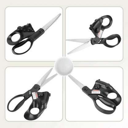 Fabric Scissors Integrated Laser Guide Stainless Steel Blades