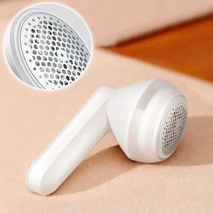 Fabric Shaver Cordless Rechargeable Stainless Steel Blades & Removable Collector