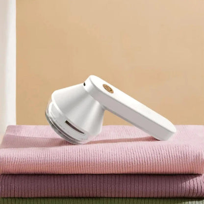 Fabric Shaver Cordless Rechargeable Stainless Steel Blades & Removable Collector