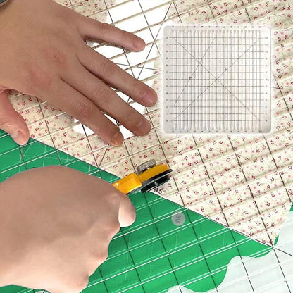 Fabric Strip Cutter Cuts Six Strips Integrated Clamp
