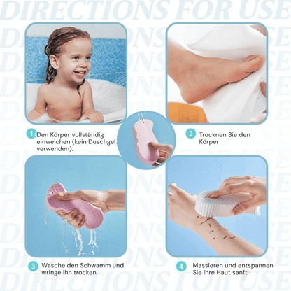 Facial Cleansing Sponge Ultra-Soft Quick-Drying Sensitive Skin