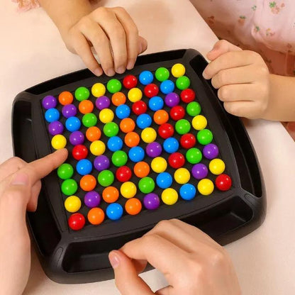 Family Board Game Screen-Free Strategy Set of 80 Marbles