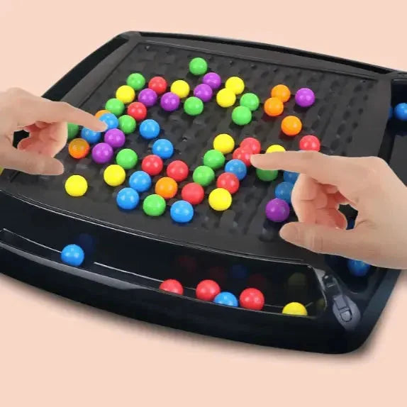 Family Board Game Screen-Free Strategy Set of 80 Marbles