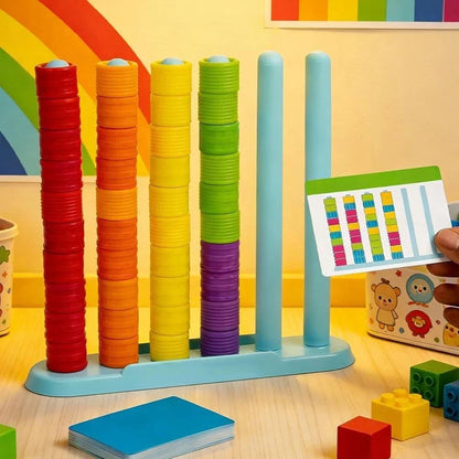 Family Logic Game Fast-Paced Simultaneous Play 50 Challenge Cards