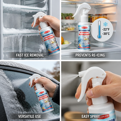 Fast-Acting Re-Icing Protection Defrost Spray (118 ml)