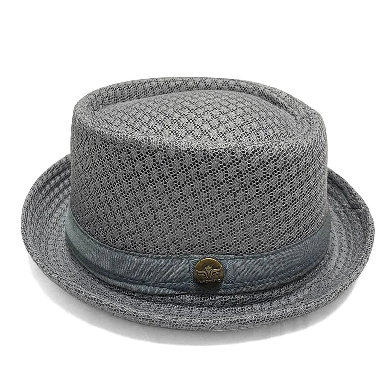 Fedora Hat Breathable Mesh Moisture-Wicking Band