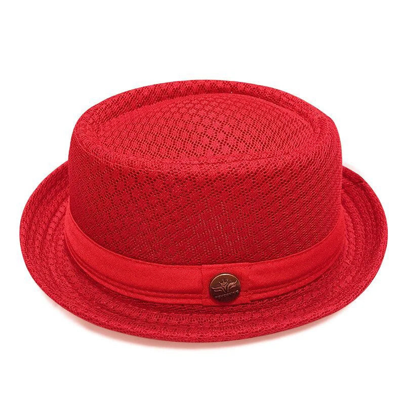 Fedora Hat Breathable Mesh Moisture-Wicking Band