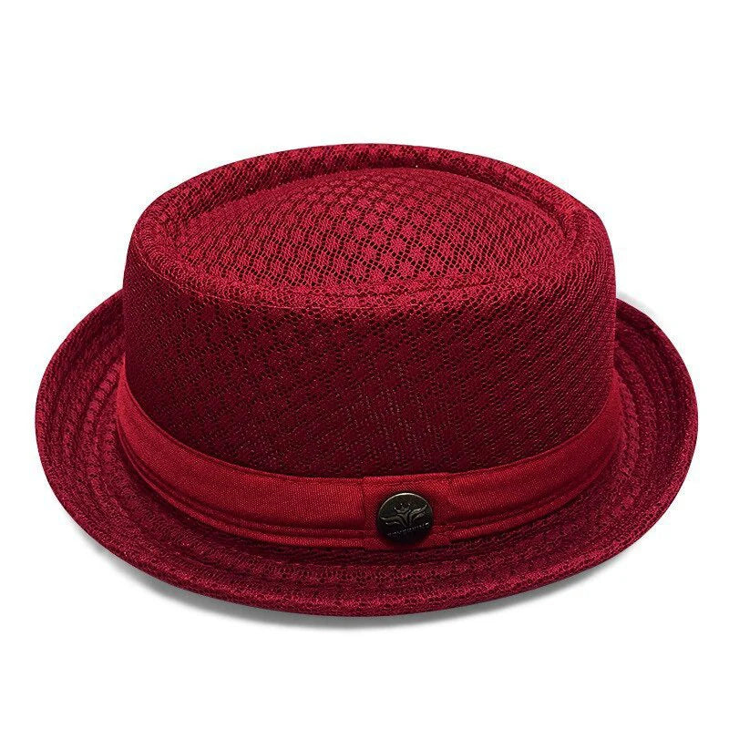 Fedora Hat Breathable Mesh Moisture-Wicking Band