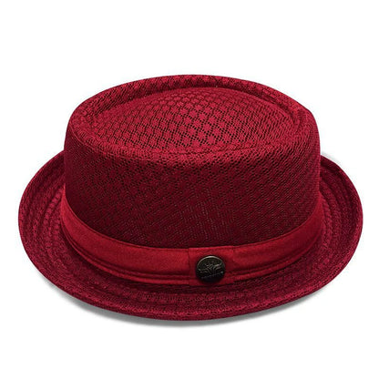 Fedora Hat Breathable Mesh Moisture-Wicking Band